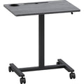 Lorell Height-adjustable Mobile Desk, LLR84837