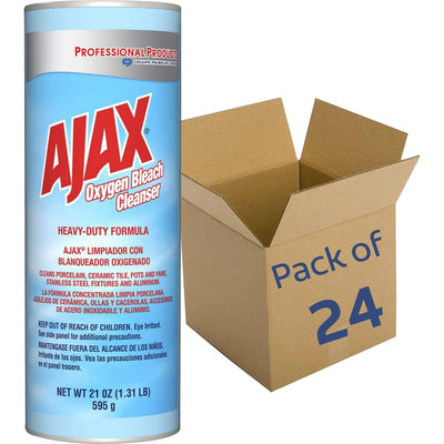 Colgate-Palmolive Company AJAX Oxygen Bleach Cleanser, Blue, 24 / Carton, CPC214278CT