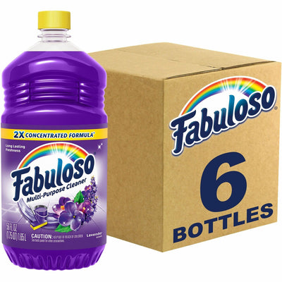 Colgate-Palmolive Fabuloso All-Purpose Cleaner, Purple, 6 / Carton, CPC153041CT