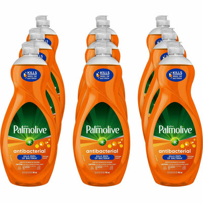 Colgate-Palmolive Palmolive Antibacterial Ultra Dish Soap, Orange, 9 / Carton, CPCUS04274ACT