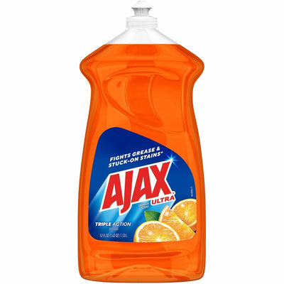 Colgate-Palmolive Company AJAX Triple Action Dish Soap, Orange, 6 / Carton, CPC149860CT