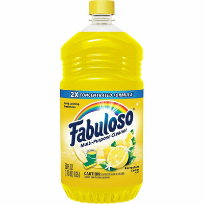 Colgate-Palmolive Fabuloso Multi-Purpose Cleaner, Yellow, 1 Bottle, CPCMX06157A