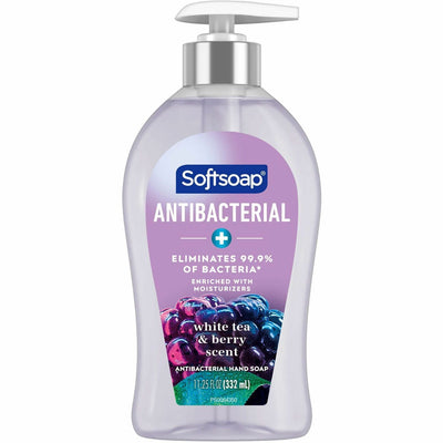 Colgate-Palmolive Softsoap Antibacterial White Tea Hand Soap, CPCUS03574A