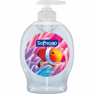 Colgate-Palmolive Softsoap Aquarium Hand Soap, Clear, CPCUS04966A