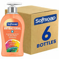 Colgate-Palmolive Softsoap Antibacterial Soap Pump, Orange, 6 / Carton, CPCUS03562ACT