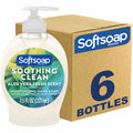 Colgate-Palmolive Softsoap Soothing Liquid Hand Soap Pump, Pearl, 6 / Carton, CPCUS04968ACT