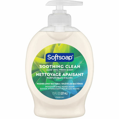 Colgate-Palmolive Softsoap Soothing Liquid Hand Soap Pump, Pearl, CPCUS04968A