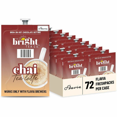 Lavazza North America Flavia Chai Tea Latte Freshpack, 72 / Carton, LAV48055
