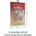 Lavazza North America Flavia Chai Tea Latte Freshpack, 72 / Carton, LAV48055
