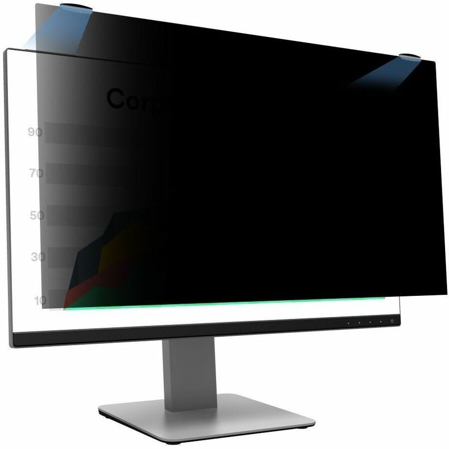 3M Privacy Screen Filter, 20.74" x 12.93", Black, MMMPF240W1EM