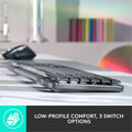 Logitech MX Mechanical Keyboard, Graphite, LOG920010547