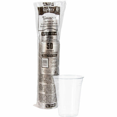 Dart Container Solo Ultra Clear 16 oz Practical-Fill Cold Cups, 50 / Pack, SCCTP16D