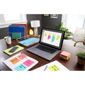 3M Post-it Super Sticky Notes Cubes, Acid Lime, 1 Pack, MMM2027BRT