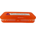 Charles Leonard Double-sided Pencil Boxes, Assorted, 24 / Display Box, LEO76310ST
