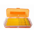 Charles Leonard Double-sided Pencil Boxes, Assorted, 24 / Display Box, LEO76310ST