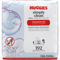 Kimberly-Clark Huggies Simply Clean Wipes, White, 3 / Pack, KCC54483