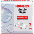 Kimberly-Clark Huggies Simply Clean Wipes, White, 3 / Pack, KCC54483