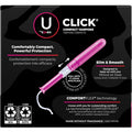 Kimberly-Clark U by Kotex Click Tampon Regular, White, 16 / Box, KCC53445