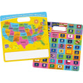 Ashley Productions U.S. Map/Flags Smart Poly Busy Board, ASH98008