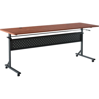 Lorell Shift 2.0 Flip and Nesting Mobile Table, Red, LLR60763