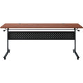 Lorell Shift 2.0 Flip and Nesting Mobile Table, Red, LLR60763