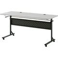 Lorell Shift 2.0 Flip and Nesting Mobile Table, Gray, LLR60766