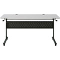 Lorell Shift 2.0 Flip and Nesting Mobile Table, Gray, LLR60766