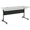 Lorell Shift 2.0 Flip and Nesting Mobile Table, Gray, LLR60766