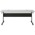 Lorell Shift 2.0 Flip and Nesting Mobile Table, Gray, LLR60767