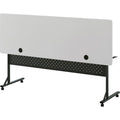 Lorell Shift 2.0 Flip and Nesting Mobile Table, Gray, LLR60767