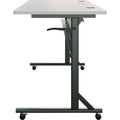 Lorell Shift 2.0 Flip and Nesting Mobile Table, Gray, LLR60767