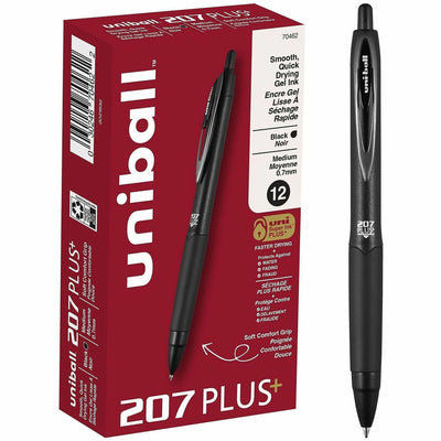 uni-ball uniball™ 207 Plus+ Gel Pen, 1 Dozen, UBC70462