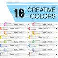 Newell Sharpie S-Note Duo Dual-Tip Markers, 16 / Pack, SAN2154174