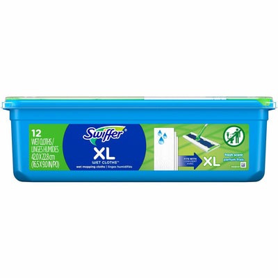 Procter & Gamble Swiffer Sweeper XL Wet Mopping Pads, White, PGC74471