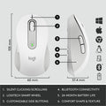 Logitech Signature MK650 Combo for Business Wireless Mouse and Keyboard Combo, LOG920011018