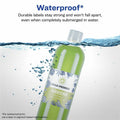Avery Durable Waterproof Labels, 2" x 2" Square, 96 Total, Matte, 96 / Pack, AVE64510