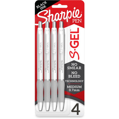 Newell Sharpie S-Gel Pens, 4 / Pack, SAN2126207