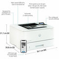 HP LaserJet Pro 4001dn Desktop Laser Printer - Monochrome, White, HEW2Z600F