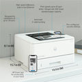 HP LaserJet Pro 4001dn Desktop Laser Printer - Monochrome, White, HEW2Z600F
