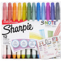 Newell Sharpie S-Note Creative Markers, 12 / Pack, SAN2158060