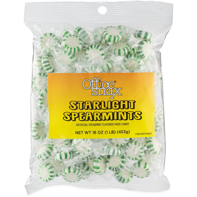 Office Snax Tub of Starlight Spearmints Candy, OFX00655