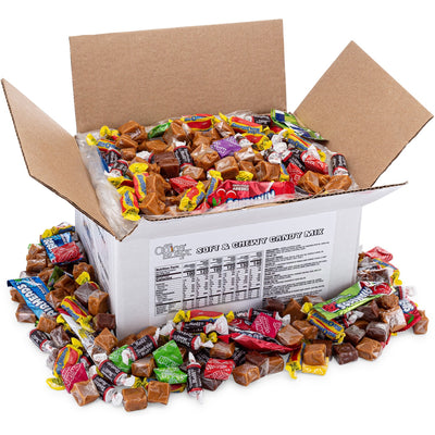 Office Snax Soft & Chewy Candy Mix, 1 Carton, OFX00656