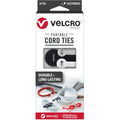 Velcro Portable Cord Ties, Multi, 36 / Pack, VEK30817