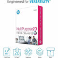 HP Papers Multipurpose20 Copy Paper - White, 8 1/2" x 11", 40 / Pallet, HEW112000PL