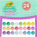Crayola Colors of Kindness Crayons, 24 Count, Assorted, Regular, CYO520130