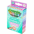 Crayola Colors of Kindness Crayons, 24 Count, Assorted, Regular, CYO520130