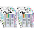 Newell Sharpie S-Note Duo Dual-Tip Markers, 6 / Box, SAN2154173BX