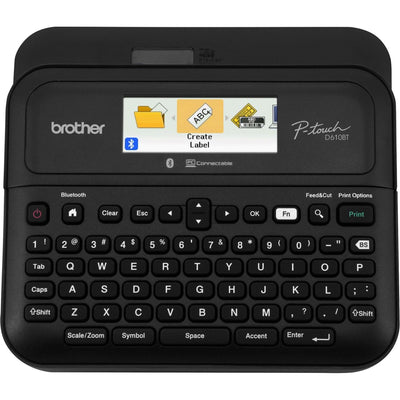 Brother P-touch P-Touch PT-D610BT Business Professional Connected Label Maker, Black, BRTPTD610BT