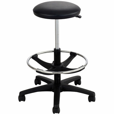 Safco Extended-Height Lab Stool, SAF3436BL