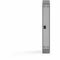 Safco Single Continuous Metal Locker Base Addition 11.7"W x 16"D x 5.75"H, Gray, SAF5519GR